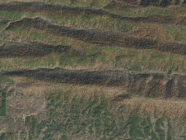 Aerial image of Crystal Campground