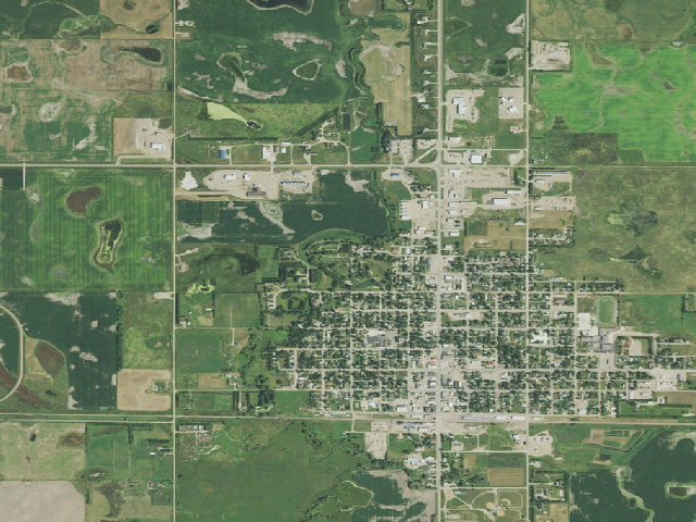 Aerial image of Crystal Park (Miller City Park)