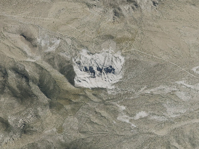 Aerial image of Crystal Peak