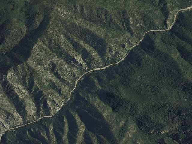 Aerial image of Cuchillo Del Medio Campground