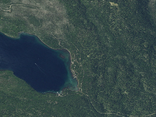 Aerial image of Cultus Lake