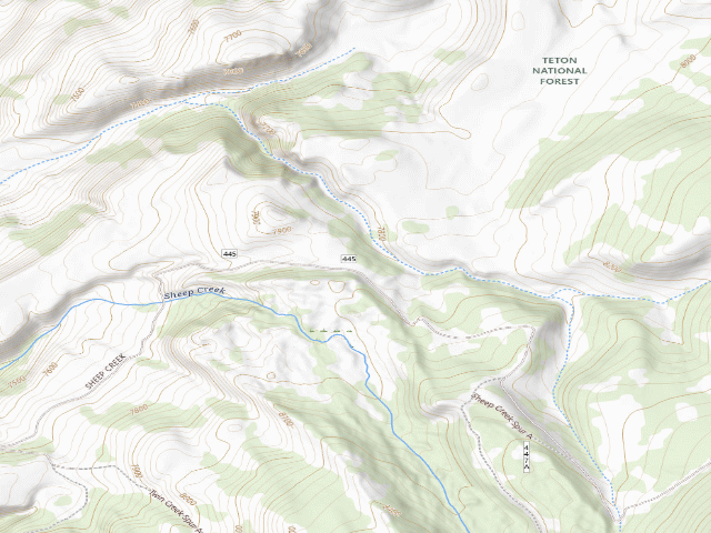 USGS topographic map of Curtis 11
