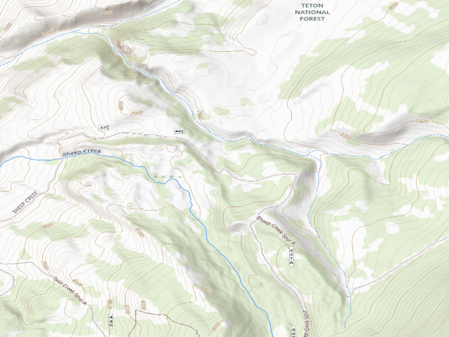 USGS topographic map of Curtis 11B