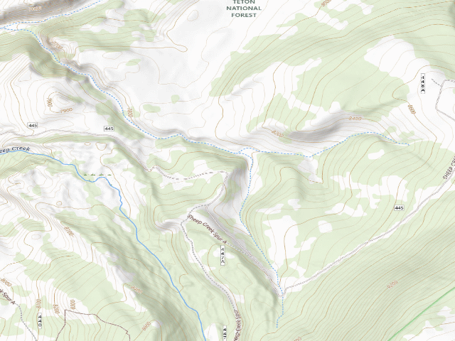 USGS topographic map of Curtis 12A