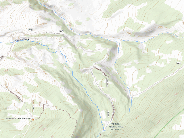 USGS topographic map of Curtis 13D