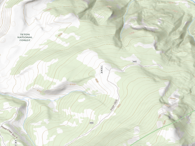 USGS topographic map of Curtis 16