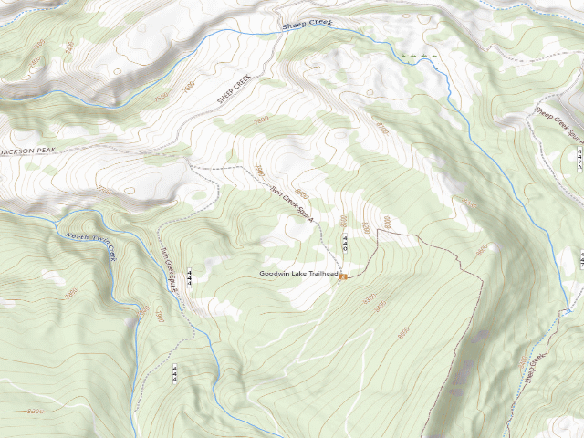 USGS topographic map of Curtis 6