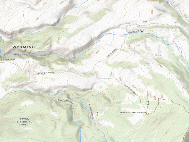 USGS topographic map of Curtis 8