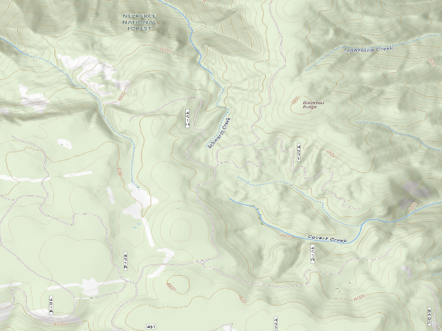 USGS topographic map of Cw451Ird-001