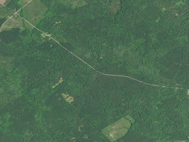 Aerial image of Cyper Creek