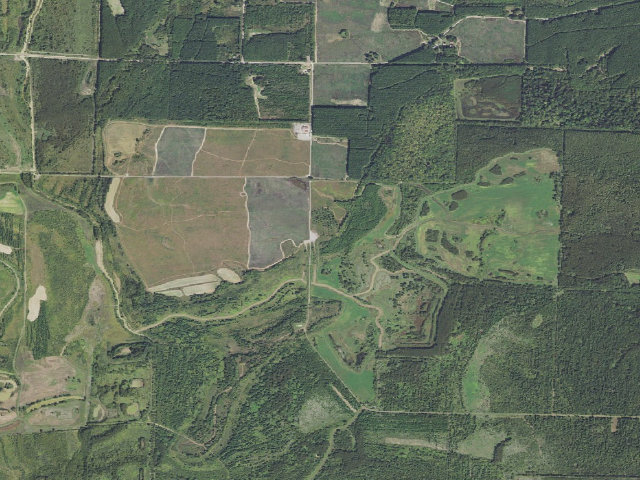 Aerial image of Cypert Road Camping Area