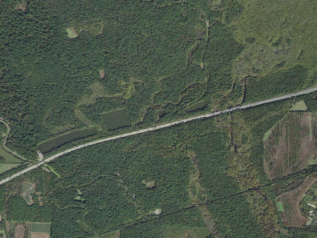 Aerial image of Dagmar Camping Area #1