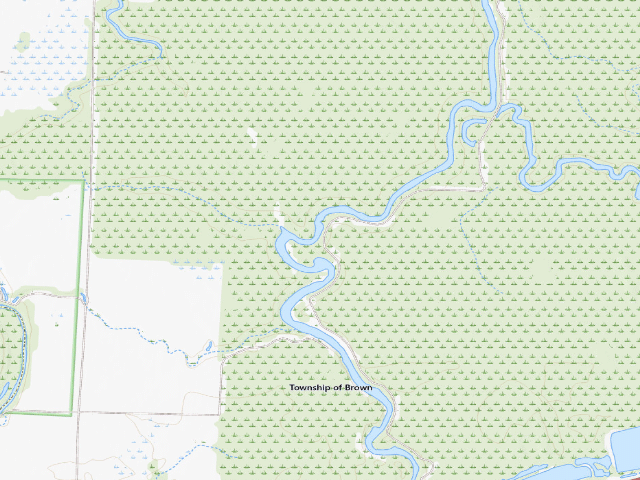 USGS topographic map of Dagmar Camping Area #11