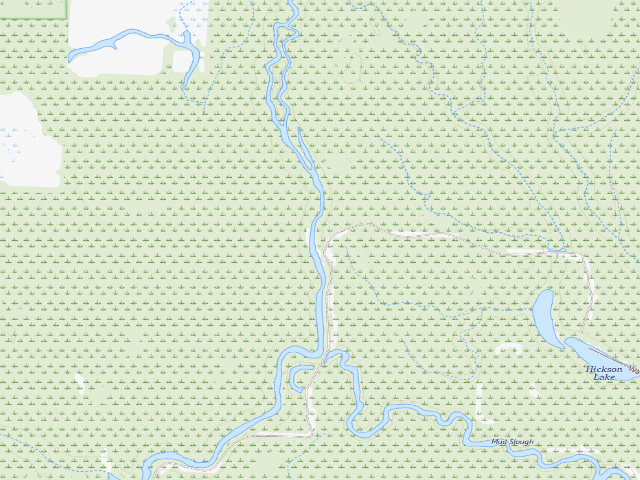 USGS topographic map of Dagmar Camping Area #12