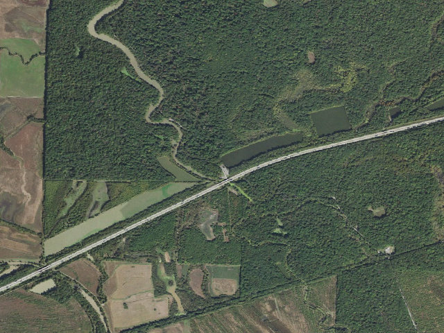Aerial image of Dagmar Camping Area #2