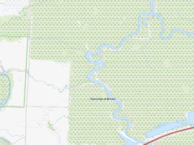 USGS topographic map of Dagmar Camping Area #3