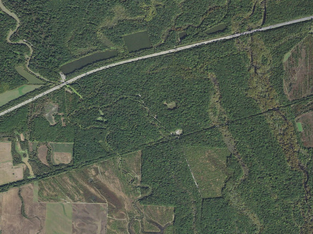 Aerial image of Dagmar Camping Area #4