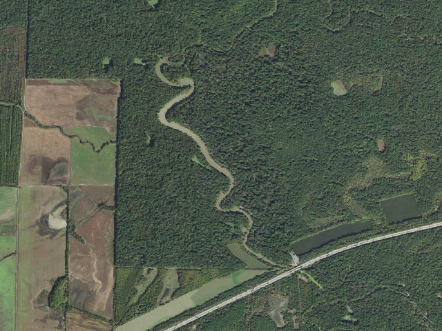 Aerial image of Dagmar Camping Area #5