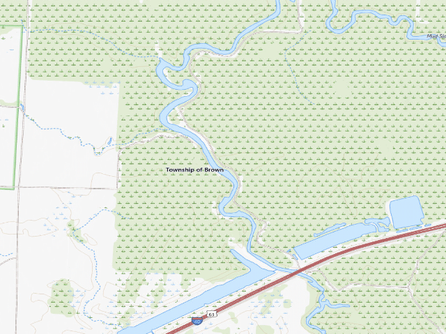 USGS topographic map of Dagmar Camping Area #5