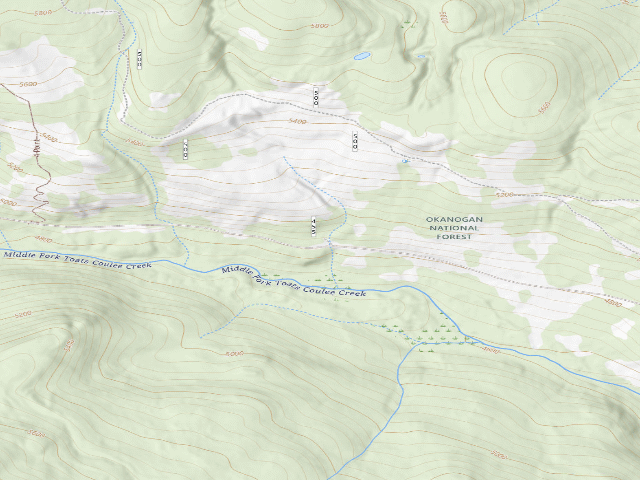 USGS topographic map of Daisy Camp