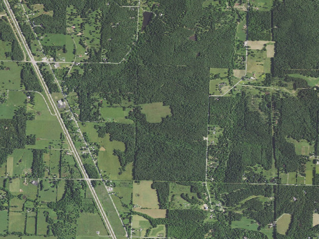 Aerial image of Dale Sare Conservation Area