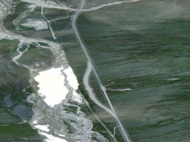 Aerial image of Dalton Highway
