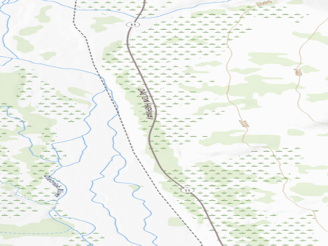 USGS topographic map of Dalton Highway