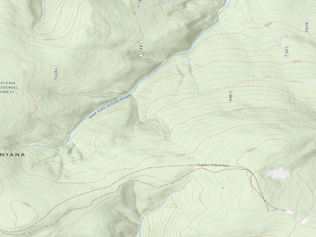 USGS topographic map of Dalton-Rd 329-005
