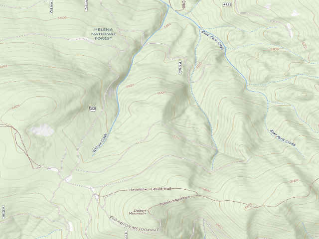 USGS topographic map of Dalton-Rd 329-006