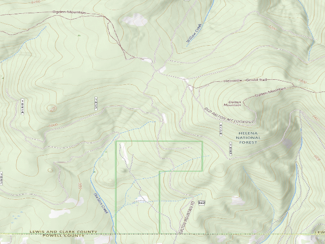 USGS topographic map of Dalton-Rd 329-009