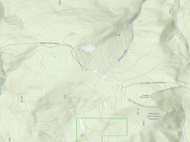 USGS topographic map of Dalton-Rd 329-103
