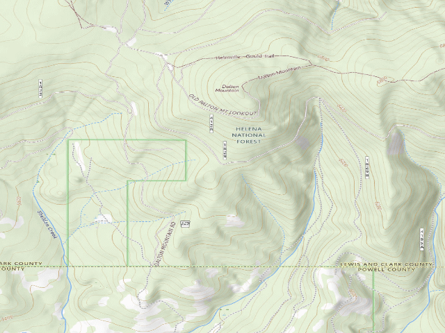 USGS topographic map of Dalton-Rd 329-105
