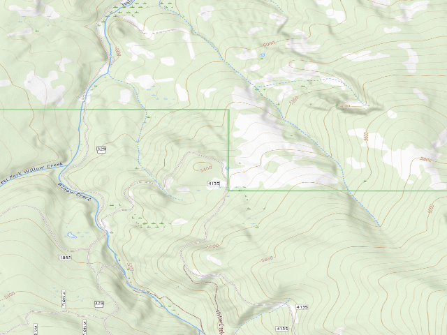 USGS topographic map of Dalton-Rd 329 (4135)-002