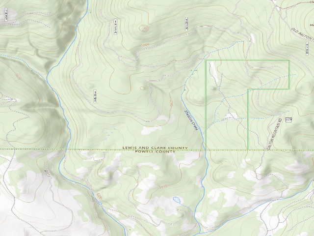 USGS topographic map of Dalton-Rd329-010
