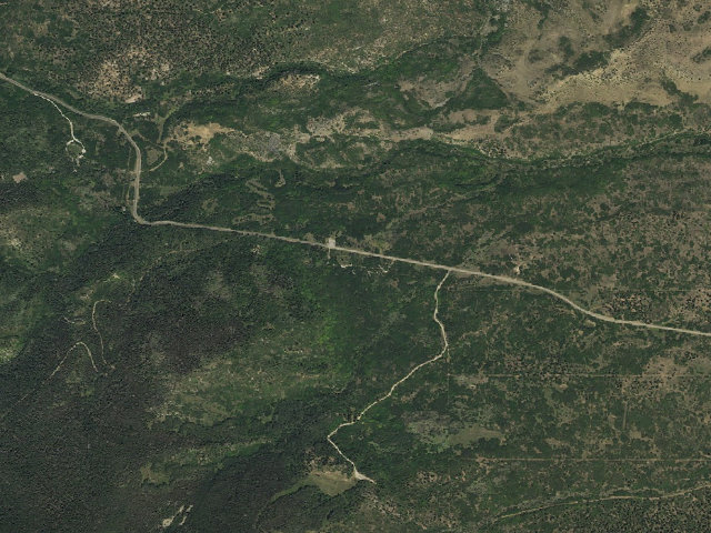 Aerial image of Dalton Springs Campground