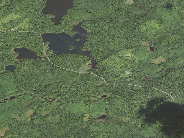 Aerial image of Dam Five Lake Site 1