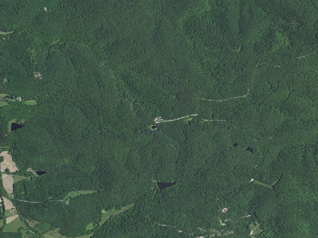 Aerial image of Daniel Boone Conservation Area