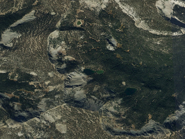 Aerial image of Darkhorse Lake