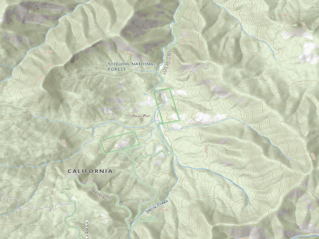 USGS topographic map of Davis