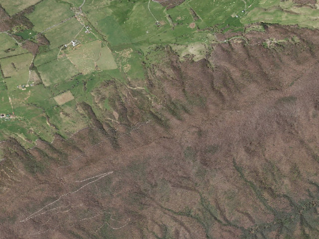 Aerial image of Davis Farm Campsite