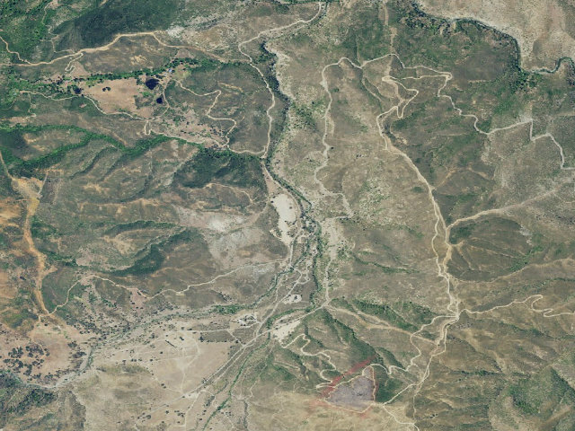 Aerial image of Davis Flat