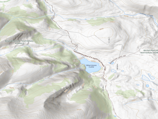 USGS topographic map of Day Use North
