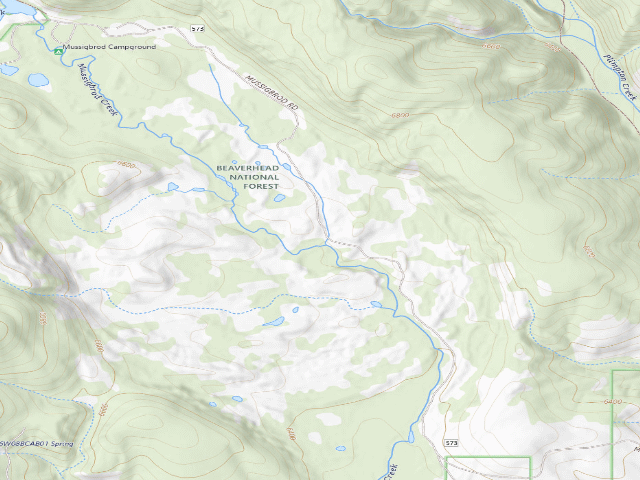 USGS topographic map of Day3