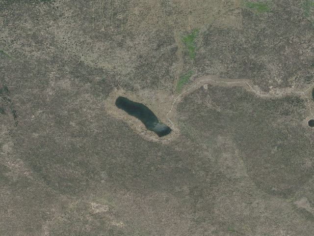 Aerial image of Dead Horse Lake Campground