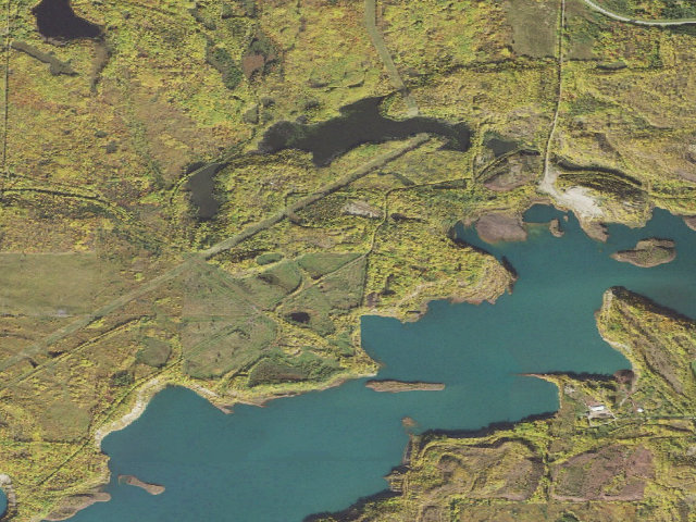 Aerial image of Dead Horse Lake M81