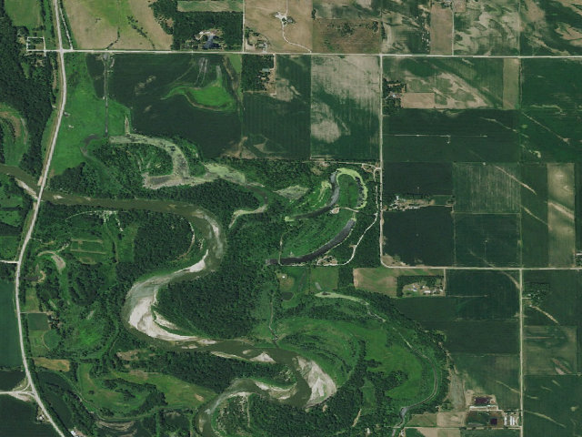 Aerial image of Dead Timber SRA