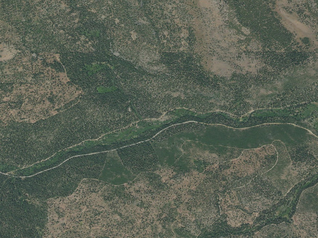 Aerial image of Deadhorse Creek