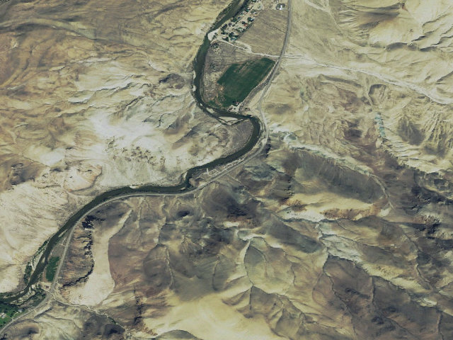 Aerial image of Deadman Hole Recreation Site