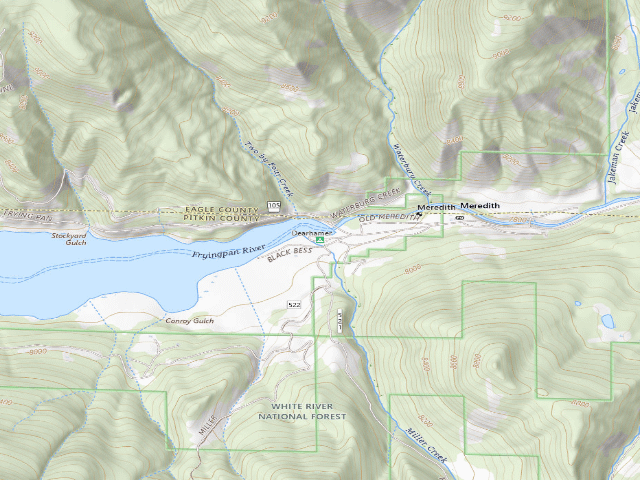 USGS topographic map of Dearhamer