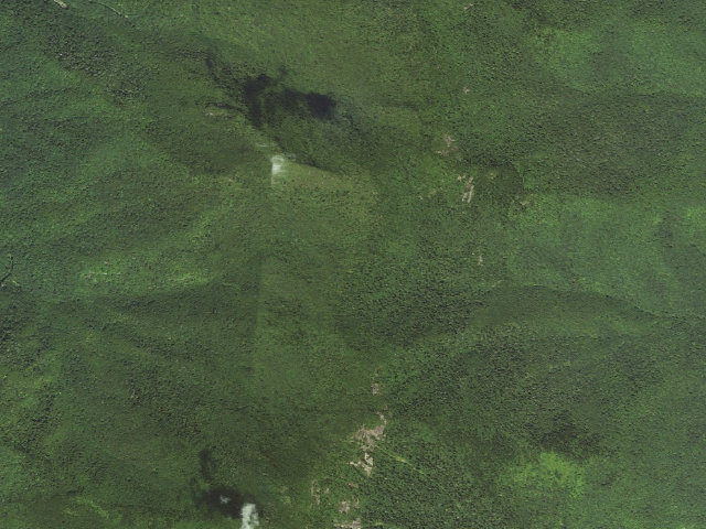 Aerial image of Deep Gap Backcountry Campsite